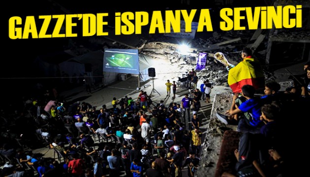 Gazze'de İspanya sevinci