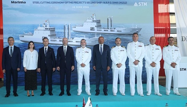 Portekiz'e askeri gemi ihracatında tarihi adım