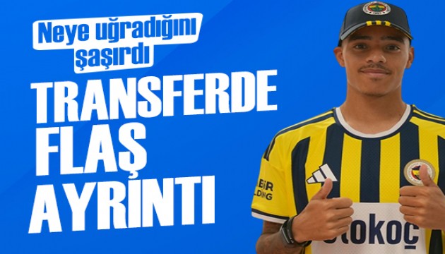 Greenwood transferinde flaş ayrıntı: Neye uğradığını şaşırdı