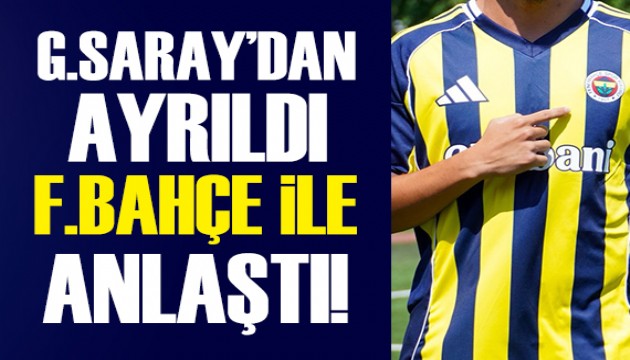 Galatasaray'dan ayrılıp Fenerbahçe'ye imza attı!
