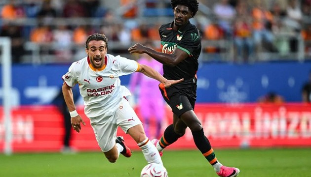 Galatasaray'dan tatsız prova