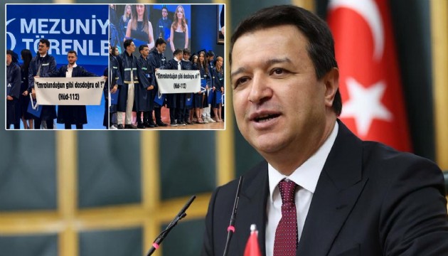 Arıkan'dan pankart tepkisi: Sansürlenemez!
