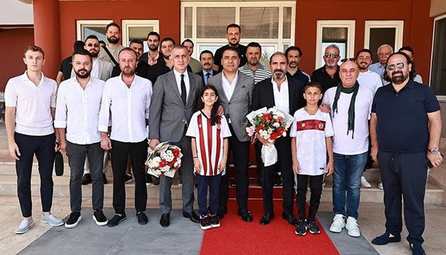 TFF Başkanı Hacıosmanoğlu'ndan Süper Lig kulübüne ziyaret