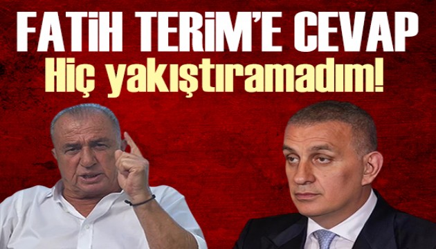 TFF Başkanı Hacıosmanoğlu'ndan Fatih Terim'e yanıt