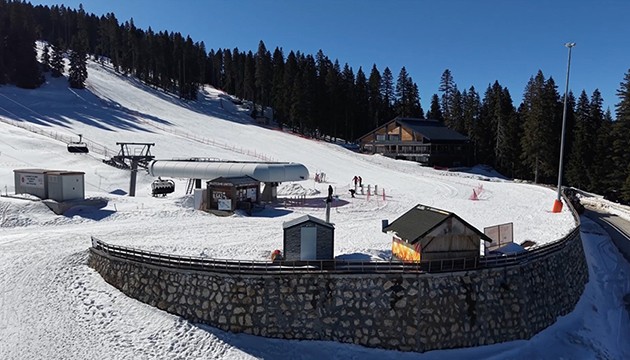 Yurduntepe Kayak Merkezi sezonu kapattı