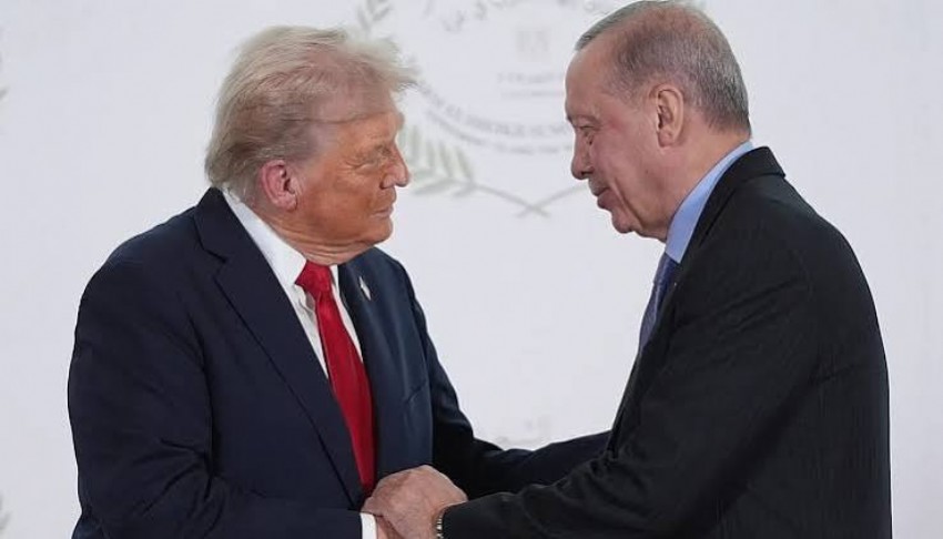 Cumhurbaşkanı Erdoğan Trump ile görüştü