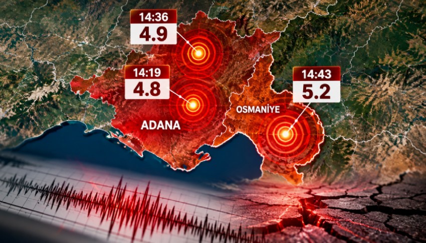 Adana'daki 5,2'lik deprem sonrası AFAD'dan ilk rapor: 16 artçı kaydedildi, fay hattı mercek altında
