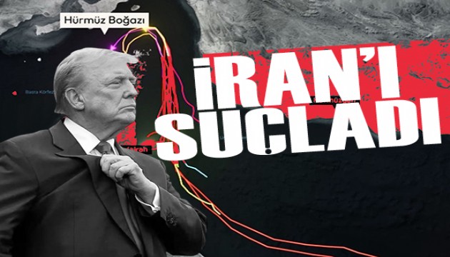 Trump'tan İran'a suçlama