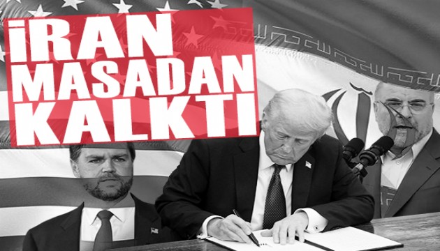 İran masayı terk etti