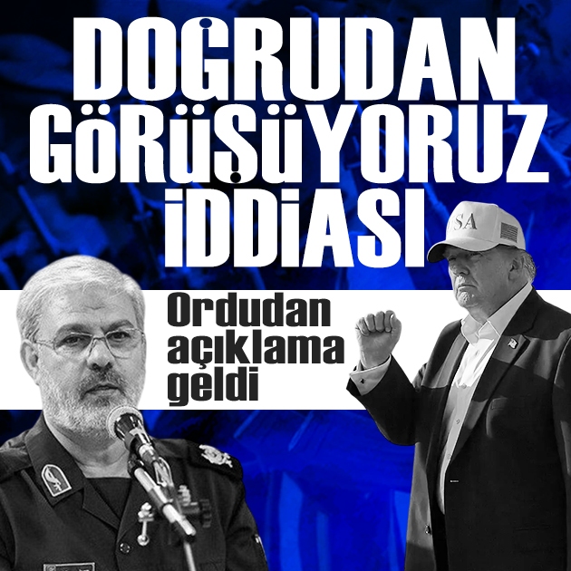 Trump'tan 'Devrim Muhafızları ile doğrudan görüşüyoruz' iddiası: İran'dan açıklama geldi