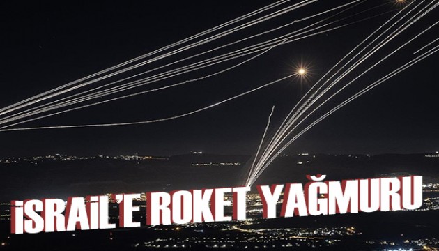 Lübnan'dan İsrail'e roket yağdı