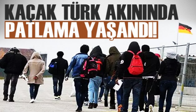 Almanya'ya kaçak Türk akınında patlama
