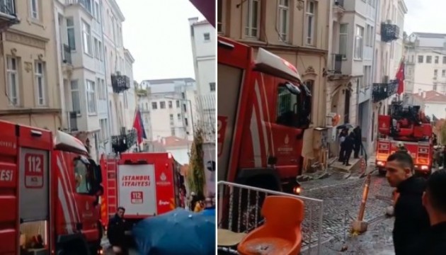 Beyoğlu'nda yangın: 1 kişi ölü bulundu