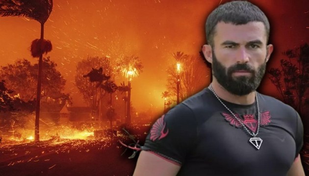 Turabi Çamkıran, ABD'deki yangında tüm servetini kaybetti