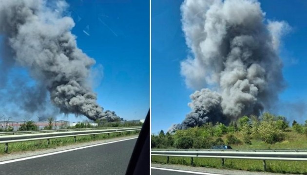 Tekirdağ'da fabrika yangını