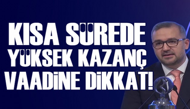 TCMB Başkanı Karahan'dan kısa sürede yüksek kazanç vaadine uyarı!