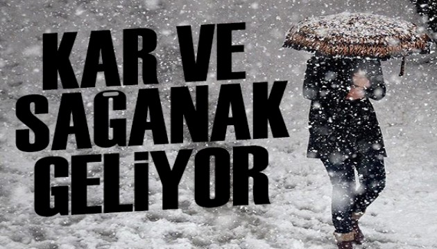 Kar ve sağanak bekleniyor: Meteoroloji il il uyardı