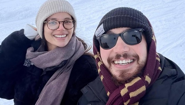 Ünlü çift Kars tatilinde