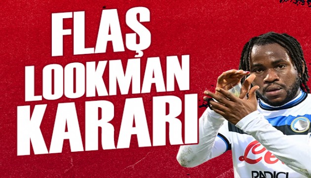 Galatasaray'dan flaş Lookman kararı