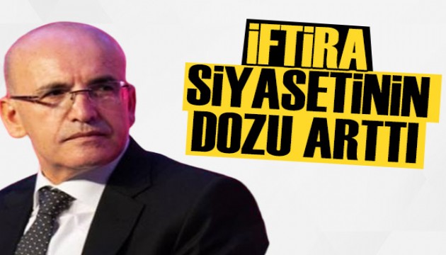 Bakan Şimşek: İftira siyasetinin dozu arttı
