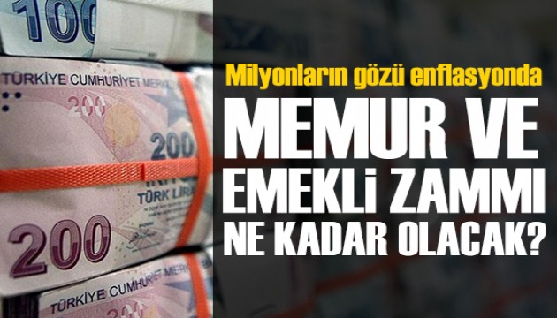 Milyonlar haziran enflasyonuna kilitlendi: Memur ve emekli maaş zammı netleşiyor!