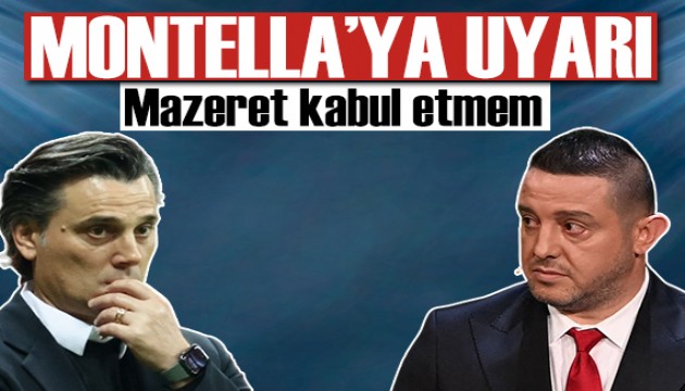 Nihat Kahveci'den Montella'ya uyarı: Mazeret kabul etmem...