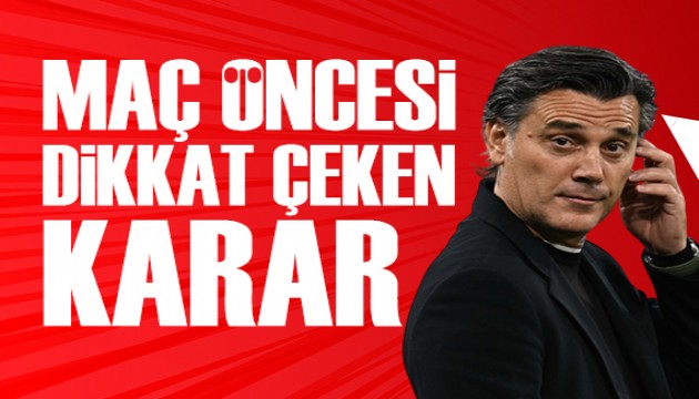 Paraguay maçı öncesi A Milli Takım'da dikkat çeken karar