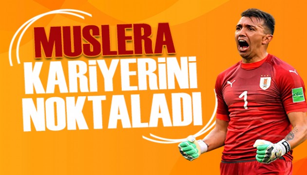 Muslera kariyerini noktaladı