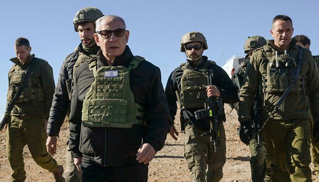 Netanyahu işgal ettikleri bölgede