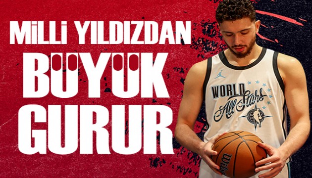 All-Star maçına çıkacak Alperen Şengün'den açıklama