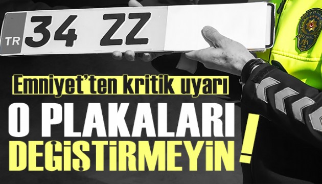 Emniyet'ten kritik uyarı: 