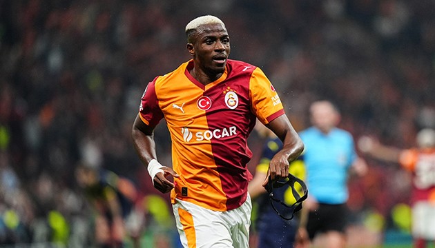 Galatasaray'ı Osimhen sırtlıyor