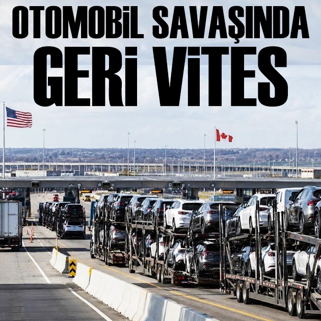 Trump'tan otomobil savaşında geri vites: O tarife düşebilir
