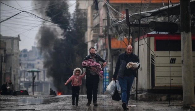 İnsani yardım koridoru devreye alındı