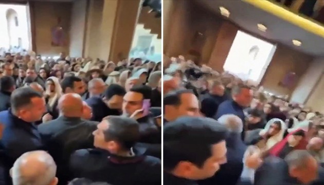 Paşinyan'a kilisede saldırı