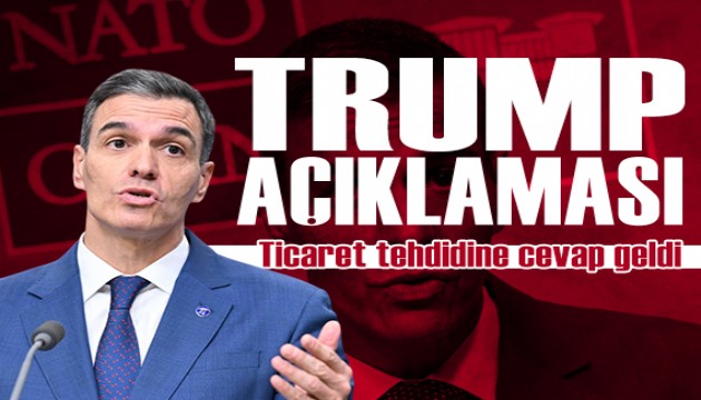 Sanchez'den Trump açıklaması