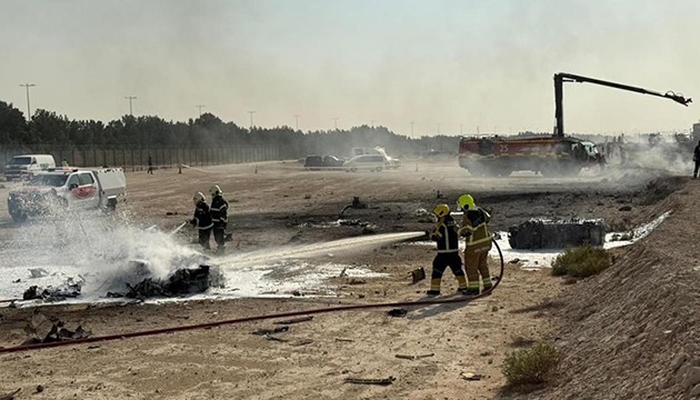 Türk heyeti kazaya tanıklık etti