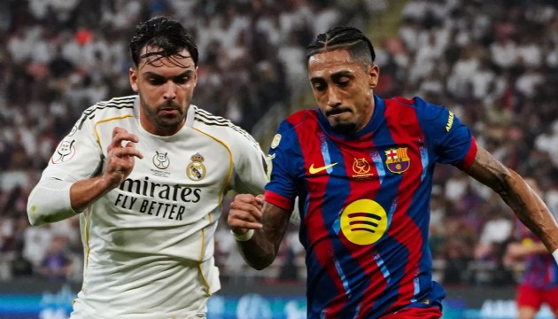 El Clasico'ya sahne olan finalde kupa Barça'nın