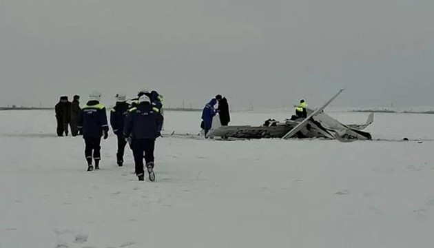 Rusya'da eğitim uçağı düştü