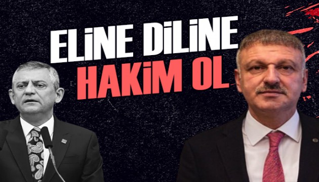 Oktay Saral'dan Özel'e: Eline diline hakim ol