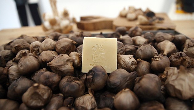 Sarımsaktan sabun üretildi