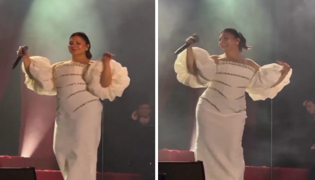 Sibel Can sahnede kurtlarını döktü!