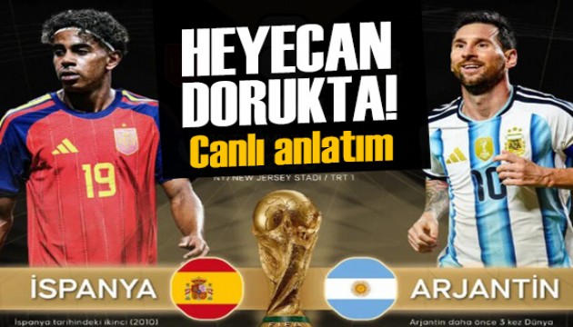 Heyecan dorukta: Dünya Kupası'nda şampiyon belli oluyor!
