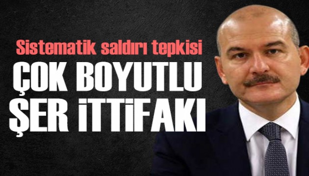 Süleyman Soylu'dan sistematik saldırılara sert tepki: Çok boyutlu şer ittifakı!