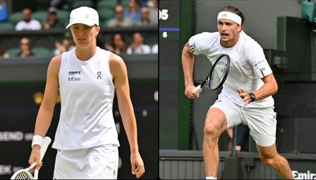 Swiatek'e Wimbledon şoku