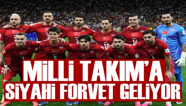 Milli Takım'a siyahi forvet geliyor