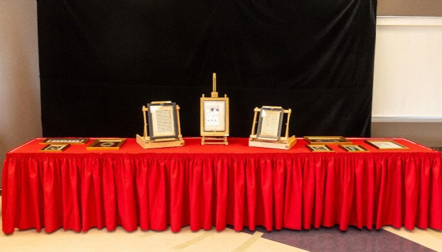 Osmanlı dönemine ait eserler Türkiye'ye getirildi