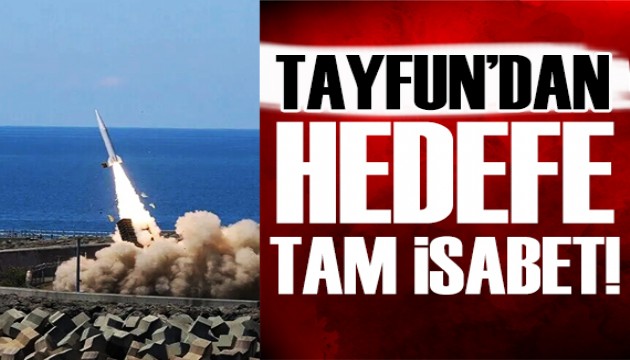 TAYFUN Blok-3 füzesi bir ilke imza attı!