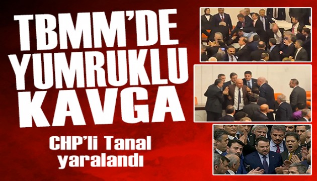 TBMM'de yumruklu kavga