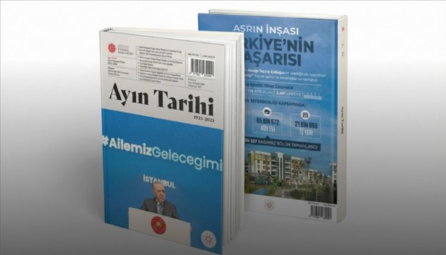 İletişim Başkanlığı'nın 'Ayın Tarihi' dergisinin 2025 Aralık sayısı yayımlandı